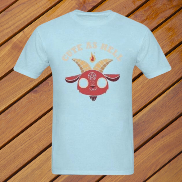 Cute As Hell Develish Goat Tee