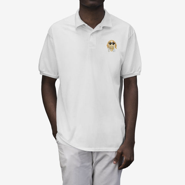 Embroided Cool Goat In Shades Shirt