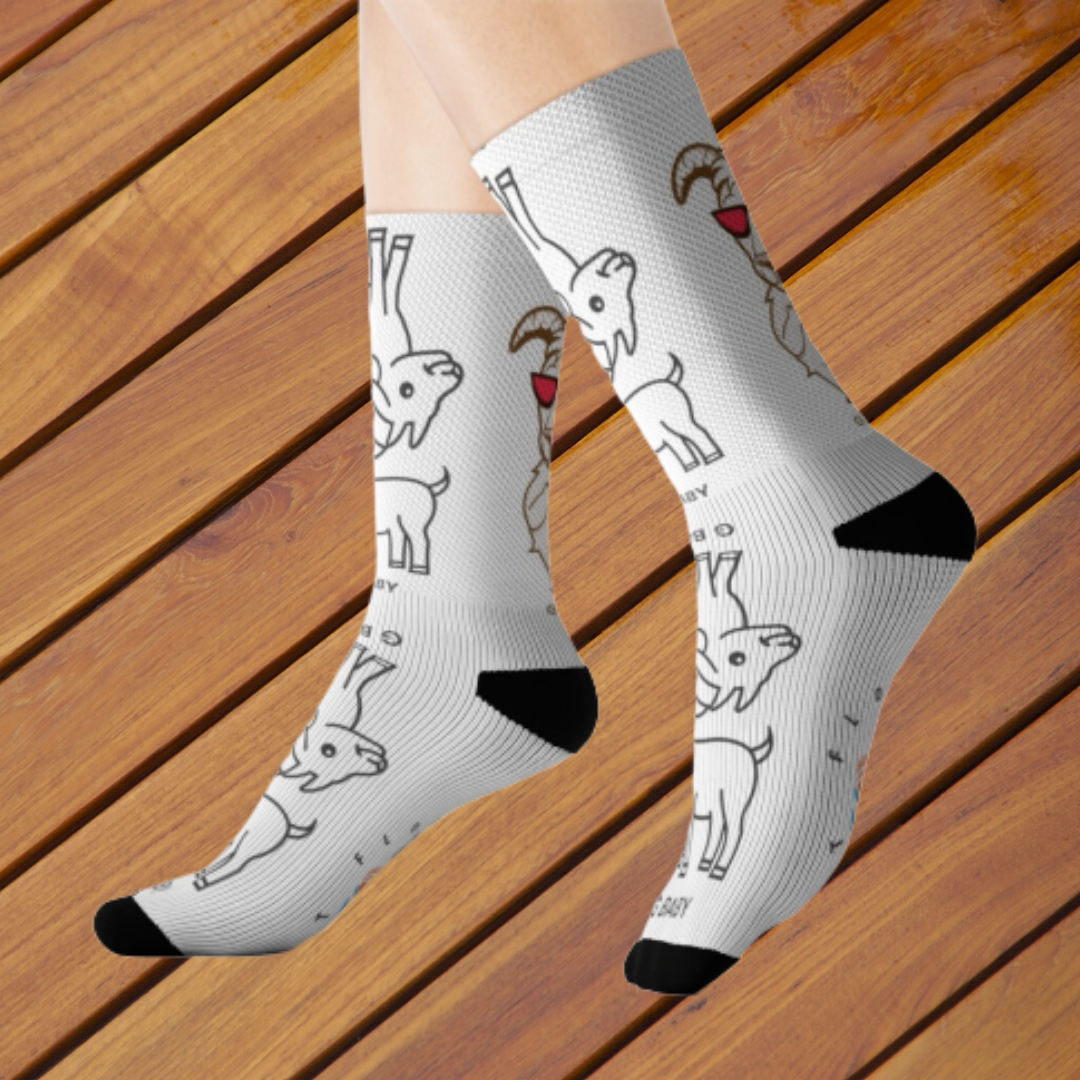 G.O.A.T Socks, float your goatsies