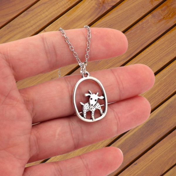 Baby Goat Pendant & Necklace