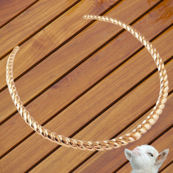 18K Golden Plated Goat Choker