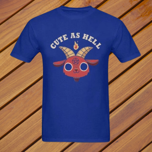 Cute As Hell Develish Goat Tee