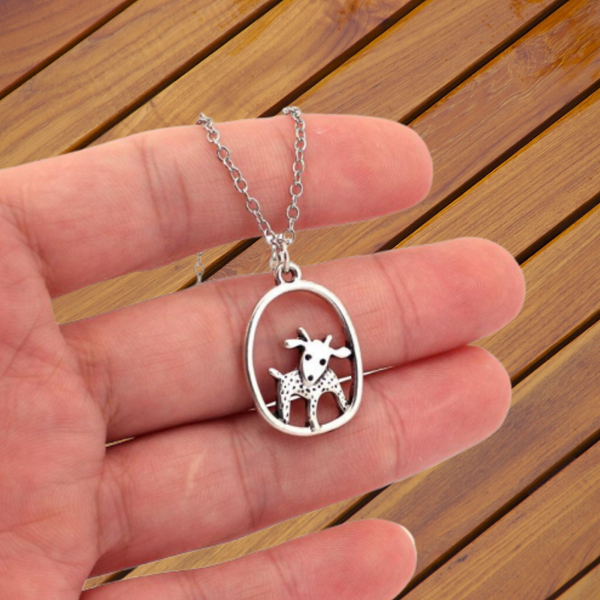 Baby Goat Pendant & Necklace