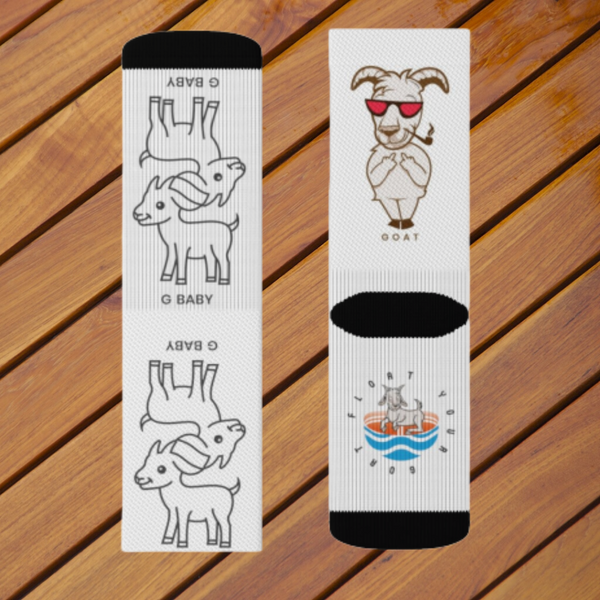 G.O.A.T Socks, float your goatsies