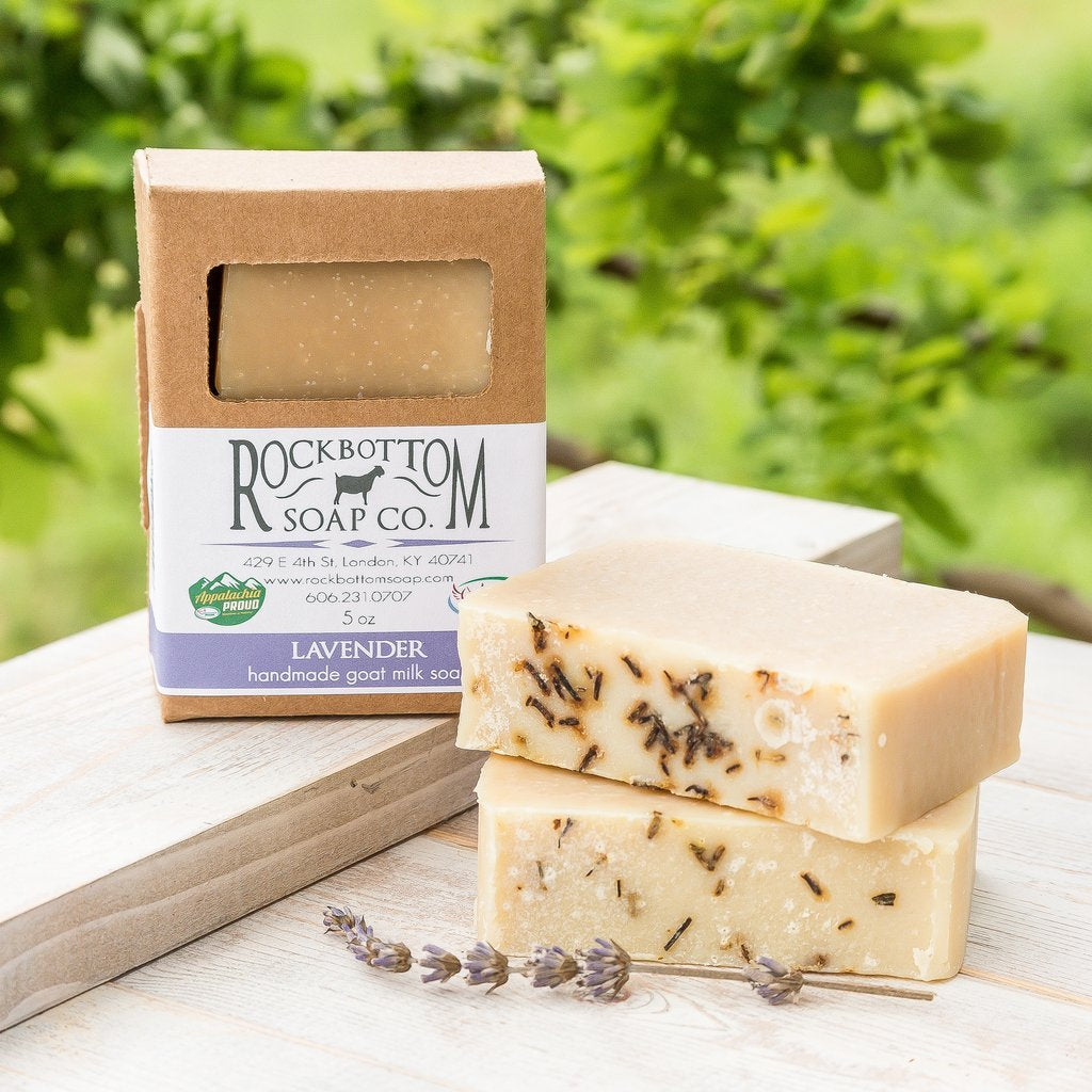 Rock Bottom Soap - Lavender Goat Milk Soap