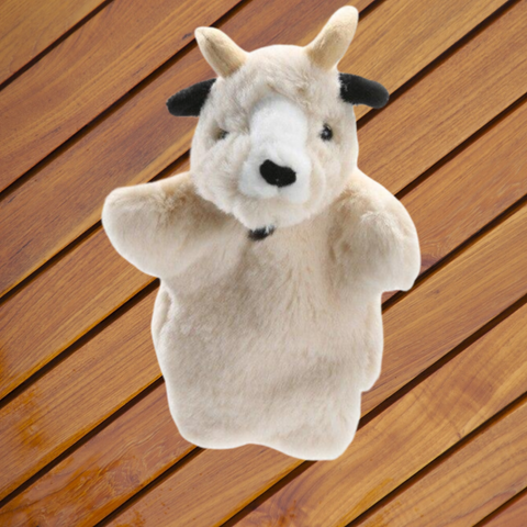 Cute Playful Goat Puppet
