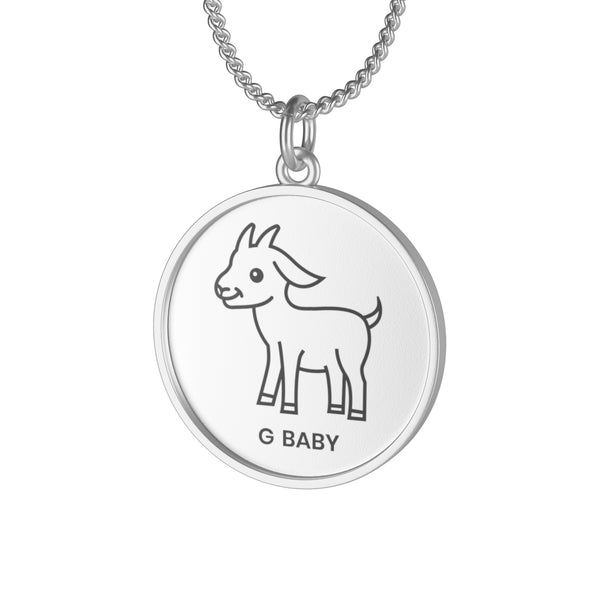 G Baby Goat Necklace
