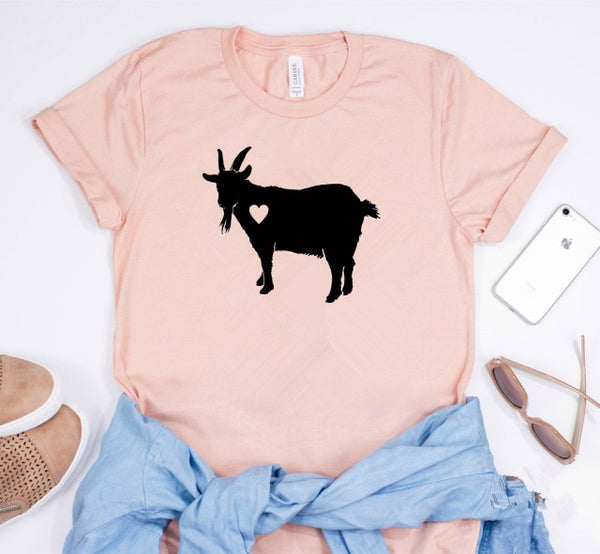 Cute Farm Girl Goat Lover