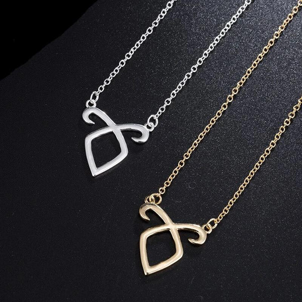 Minimalist Goat / Ram Necklace