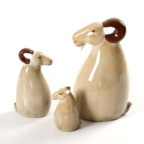 Goat Family Figures Set