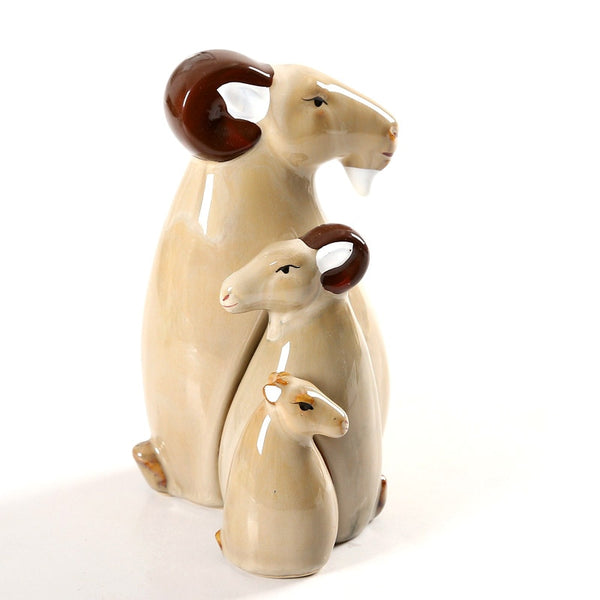 Goat Family Figures Set