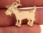 Cute Billy Goat Keychain