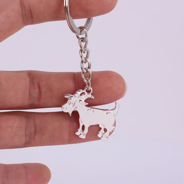 Cute Billy Goat Keychain